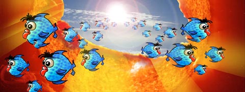 Swimming in the sky with the Albatross.